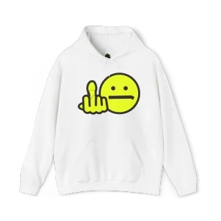 Hoodie 033 Front White